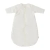 Jollein Slaapzak Winter Met Afritsbare Mouw Rond - 70 cm - Rib - Ivory
