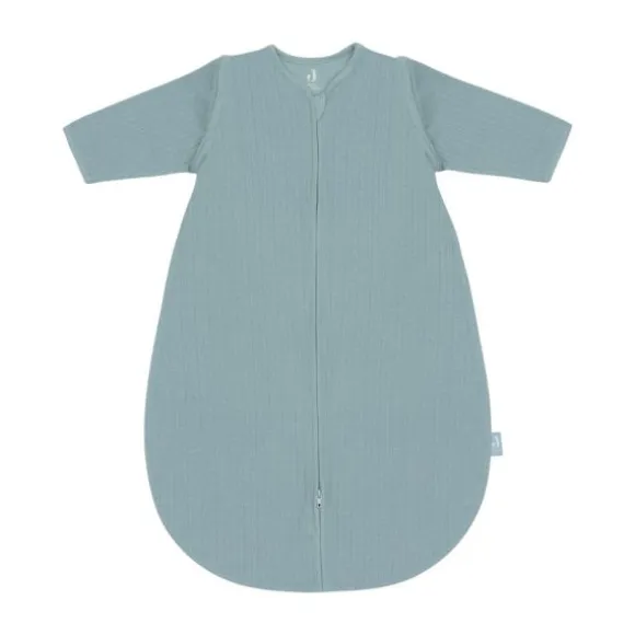 Jollein Slaapzak Zomer Met Afritsbare Mouw - 70 cm - Ajour Seagreen