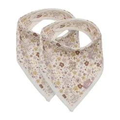 Jollein Slab Bandana - Leafy Dreams - 2 Stuks