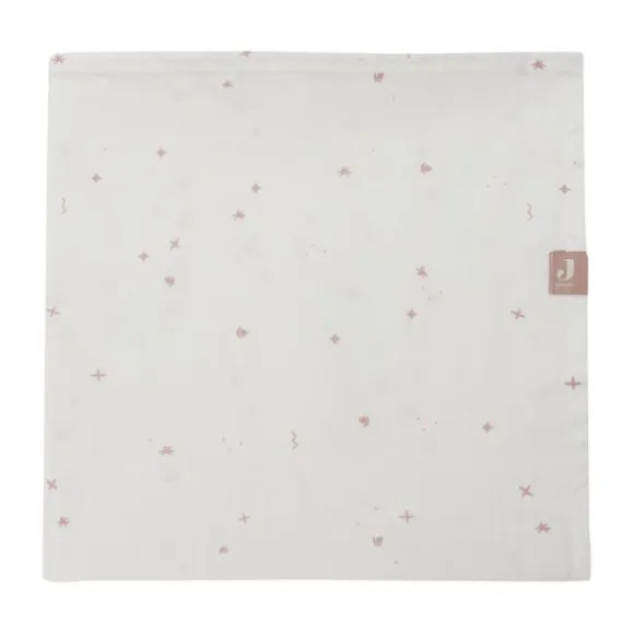 Jollein Twinkling Ledikantlaken - 120 x 150 cm - Wild Rose