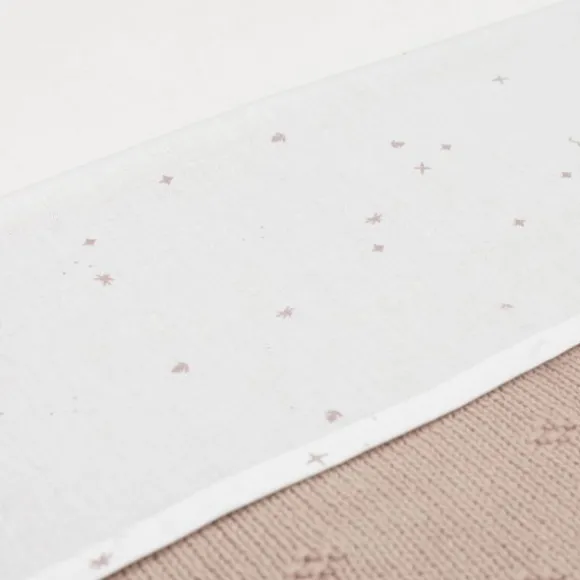 Jollein Twinkling Ledikantlaken - 120 x 150 cm - Wild Rose