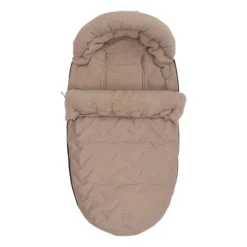 Jollein Voetenzak Buggy/Kinderwagen - Embossed - Milky Coffee