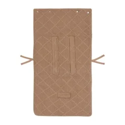 Jollein Voetenzak 3/5 Punts - Groep 0+ - Check Knit - Biscuit