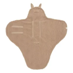 Jollein Wikkeldeken - Milky Coffee - Bunny Cloudy Rib