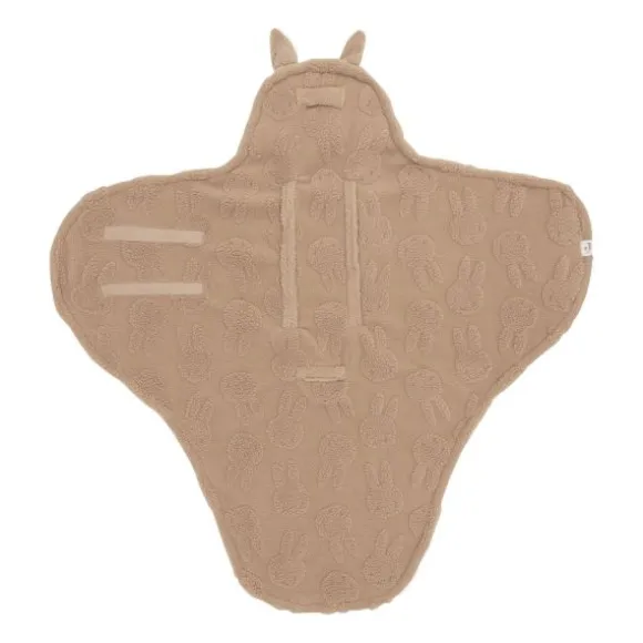 Jollein Wikkeldeken - Milky Coffee - Bunny Cloudy Rib
