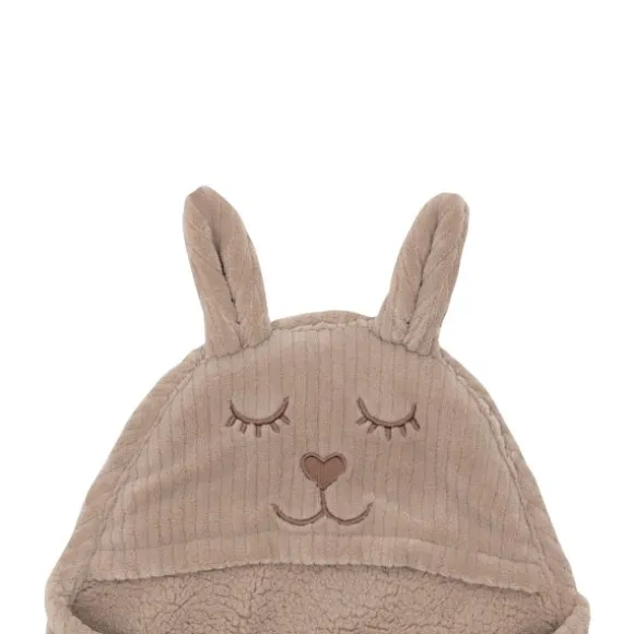 Jollein Wikkeldeken - Milky Coffee - Bunny Cloudy Rib