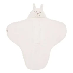 Jollein Wikkeldeken - Milky Coffee - Bunny Cloudy Rib