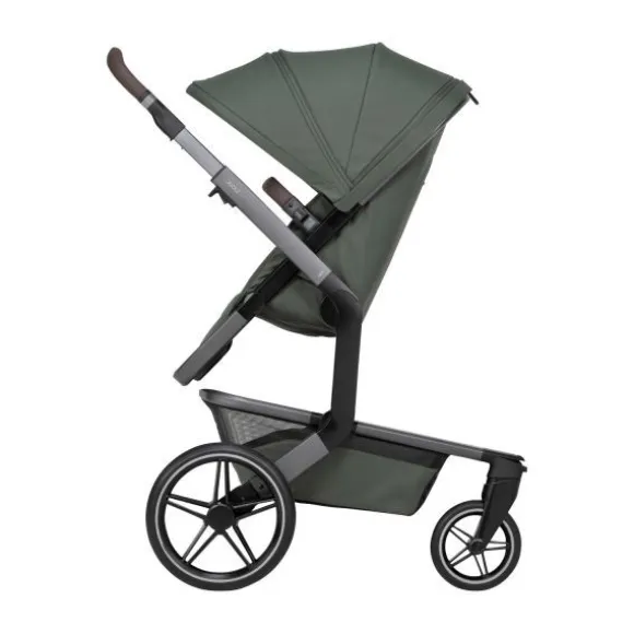 Joolz Day 5 Kinderwagen 4-in-1 - Stone Grey | Cybex Cloud T Plus Autostoeltje - Sepia Black | Cybex Base T - Black