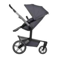 Joolz Day 5 Kinderwagen 4-in-1 - Stone Grey | Cybex Cloud T Plus Autostoeltje - Sepia Black | Cybex Base T - Black