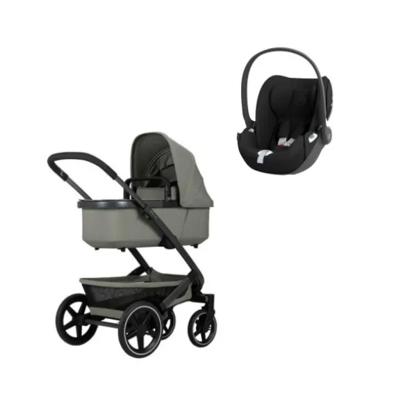 Joolz Geo 3 Kinderwagen 3-in-1 - Classic Look - Forest Green | Cybex Cloud T I-Size Autostoeltje