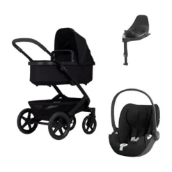 Joolz Geo 3 Kinderwagen 4-in-1 Sandy Taupe | Cybex Cloud T Plus Autostoeltje | Cybex Base T