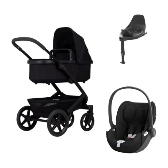 Joolz Geo 3 Kinderwagen 4-in-1 Sandy Taupe | Cybex Cloud T Plus Autostoeltje | Cybex Base T