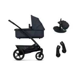 Joolz Geo 3 Kinderwagen - Stone Grey | Joolz X Maxi-Cosi Autostoeltje - Space Black | Autostoel adapters