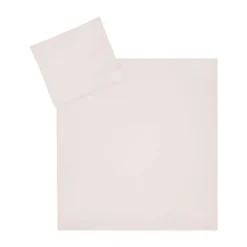 Julius Zöllner Dekbedovertrekset - Uni Red Earth - 80x80 cm + 35x40 cm