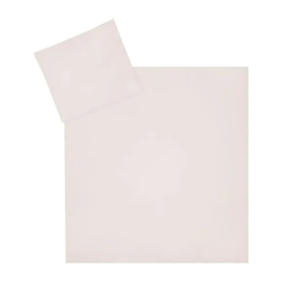 Julius Zöllner Dekbedovertrekset - Uni Red Earth - 80x80 cm + 35x40 cm
