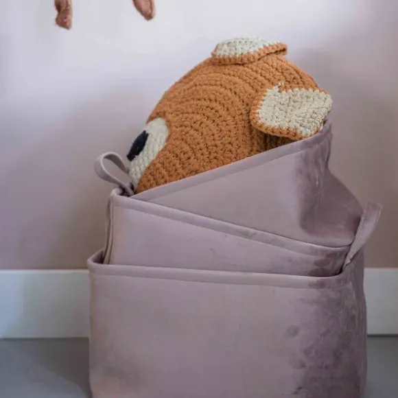 KidsDepot Billie Opbergmanden Lavendel 3 stuks