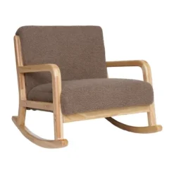 KidsDepot Kinder Schommelstoel - Aiden - Taupe