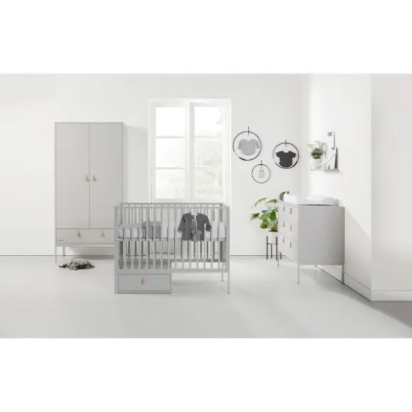 Kidsmill Amy Babybed Grijs 60 x 120 cm