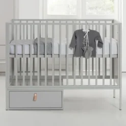 Kidsmill Amy Babybed Grijs 60 x 120 cm
