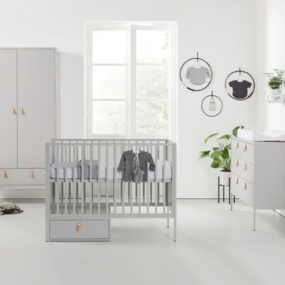 Kidsmill Amy Babybed Grijs 60 x 120 cm