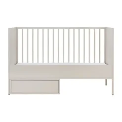 Kidsmill Amy Babykamer Oatmeal | Bed 60 x 120 cm + Commode Breed