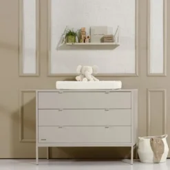 Kidsmill Amy Babykamer Oatmeal | Bed 60 x 120 cm + Commode Breed