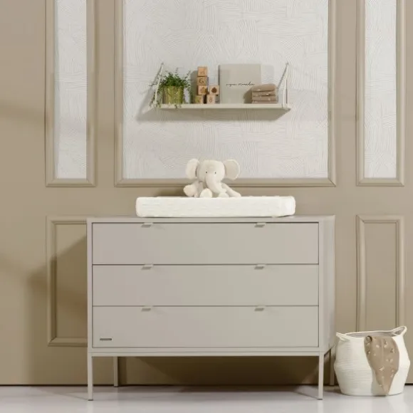 Kidsmill Amy Babykamer Oatmeal | Bed 60 x 120 cm + Commode Breed