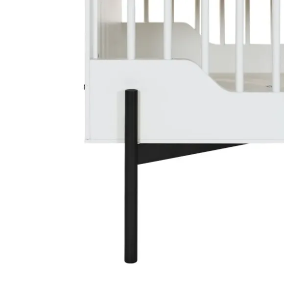 Kidsmill Boutique Babybed Wit / Zwart 60 x 120 cm
