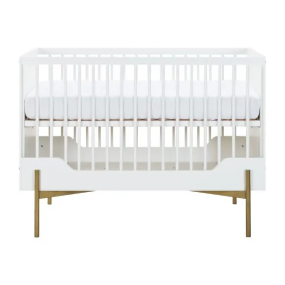 Kidsmill Boutique Babybed Wit / Brass 60 x 120 cm