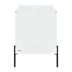 Kidsmill Boutique Babykamer Wit / Zwart | Bed 60 x 120 cm + Commode