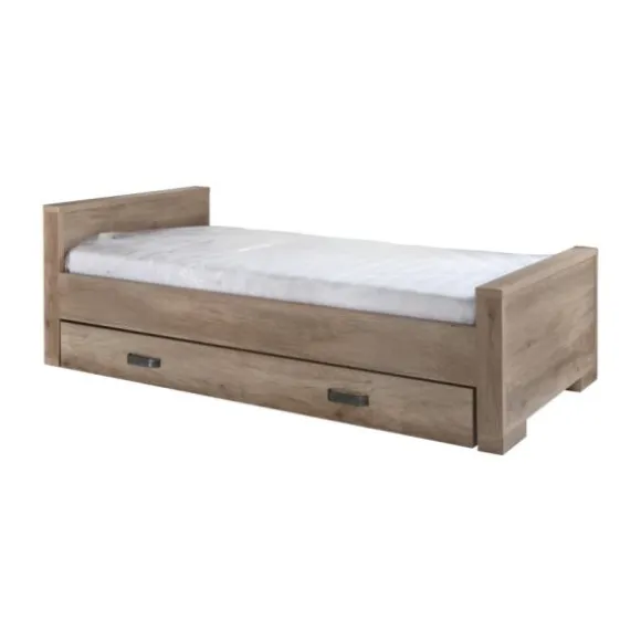 Kidsmill Brent Kinderkamer Oldwood | Bed 90 x 200 cm + Bureau