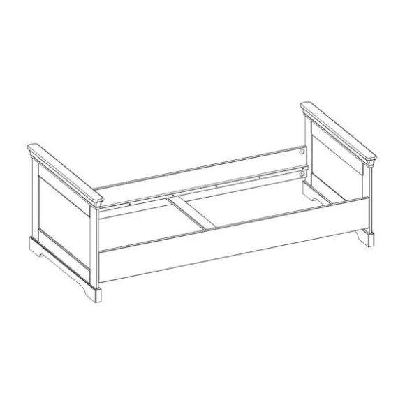 Kidsmill Chateau Bed Wit 90 x 200 cm