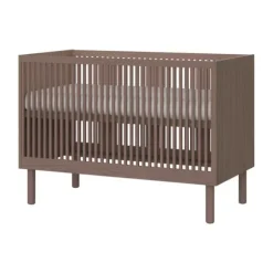 Kidsmill Dai Babykamer Walnoot | Ledikant 120 x 60 cm + Commode