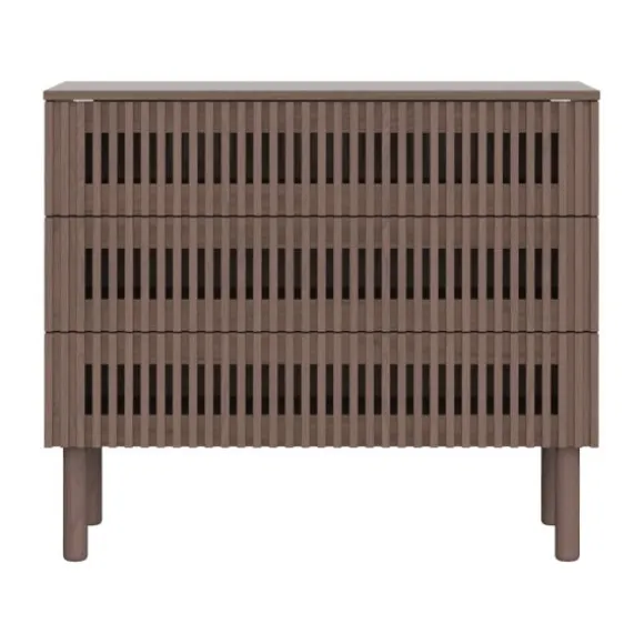Kidsmill Dai Babykamer Walnoot | Ledikant 120 x 60 cm + Commode