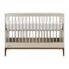 Kidsmill Intense Babykamer Oatmeal/Walnoot | Ledikant 60 x 120 cm + Commode