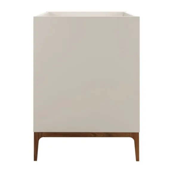Kidsmill Intense Babykamer Oatmeal/Walnoot | Ledikant 60 x 120 cm + Commode