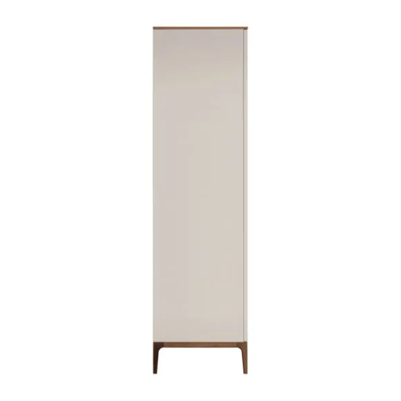 Kidsmill Intense Babykamer Oatmeal/Walnoot | Ledikant 60 x 120 cm + Commode