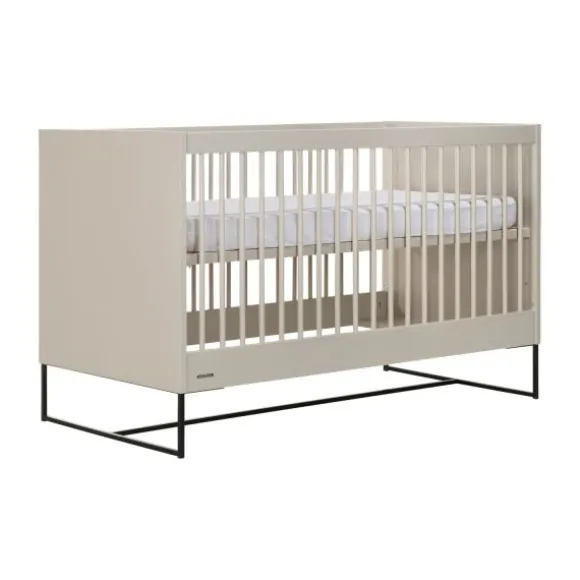 Kidsmill Intense II Babybed Mat Oatmeal - Zwart - 60 x 120 cm