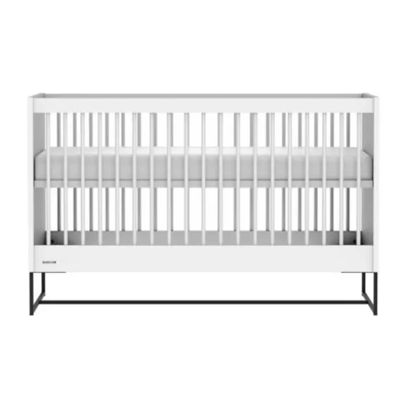 Kidsmill Intense II Babybed Mat Wit - Zwart - 70 x 140 cm