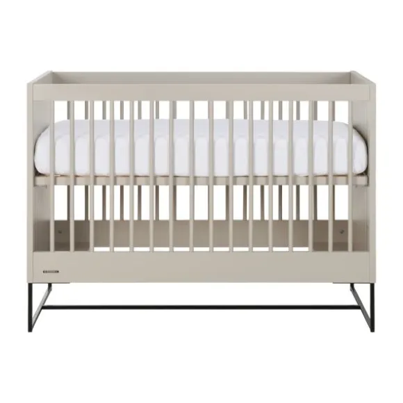 Kidsmill Intense II Babybed Oatmeal - Zwart - 60 x 120 cm
