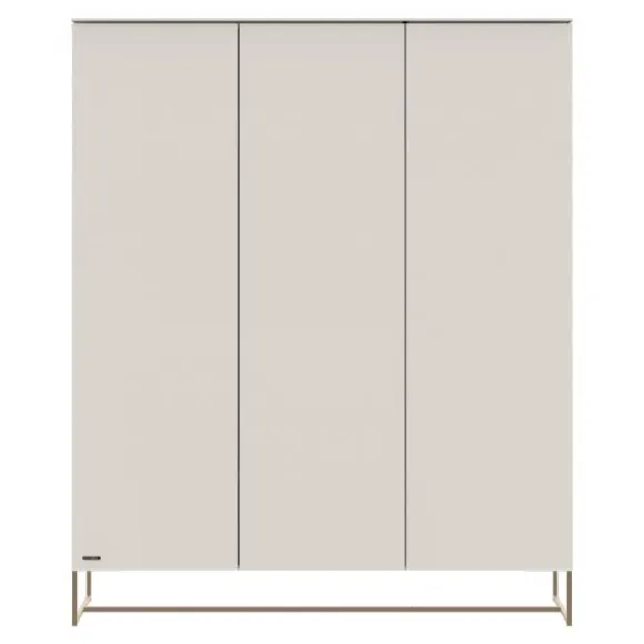 Kidsmill Intense II Bedbank 90 x 200 - Oatmeal / Patinated Brass