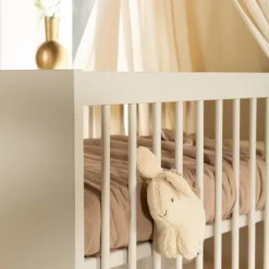 Kidsmill Intense II Ledikant 60 x 120 - Oatmeal / Patinated Brass