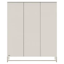 Kidsmill Intense II Ledikant 60 x 120 - Oatmeal / Patinated Brass