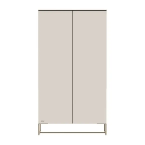 Kidsmill Intense II Ledikant 60 x 120 - Oatmeal / Patinated Brass
