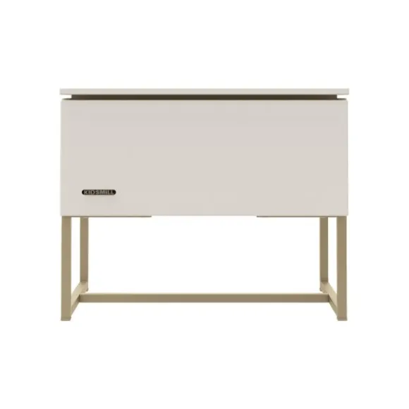 Kidsmill Intense II Nachtkastje - Oatmeal / Patinated Brass