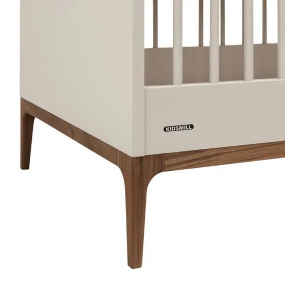 Kidsmill Intense Ledikant - 60 x 120 cm - Oatmeal/Walnoot