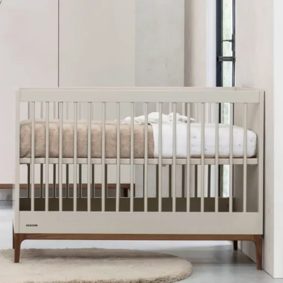 Kidsmill Intense Ledikant - 60 x 120 cm - Oatmeal/Walnoot
