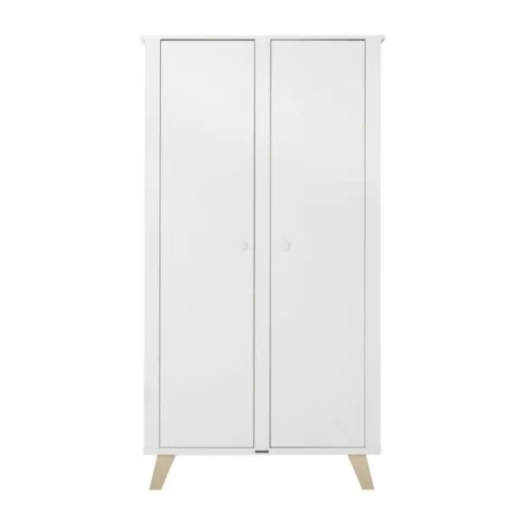 Kidsmill Lars Babykamer Wit / Naturel | Bed 60 x 120 cm + Commode