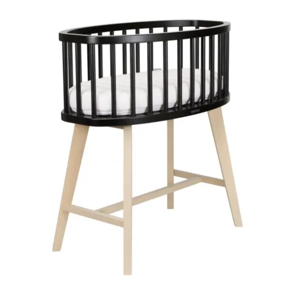 Kidsmill Lars Wieg Zwart / Blank