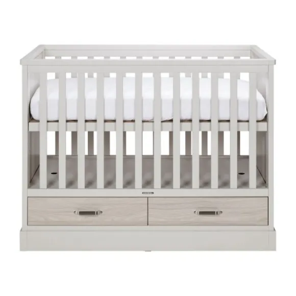 Kidsmill Ledikant 60 x 120 cm - Incl. RVS-Greep - Oatmeal / Eiken